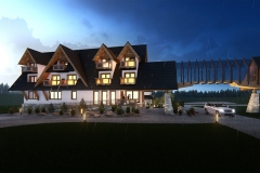 Budynek usługowy hotel