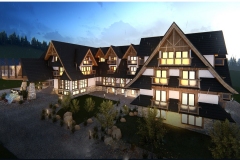 Budynek usługowy hotel